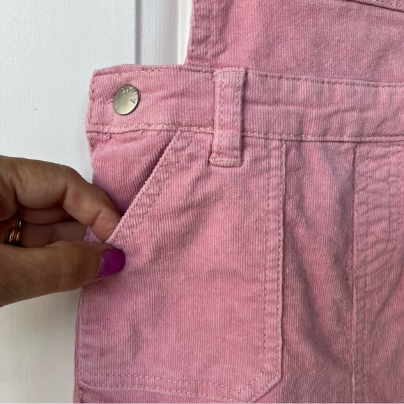 •DKNY• Girls Pink Corduroy Overalls Jumper Dress - Size 3T - Picture 5 of 8